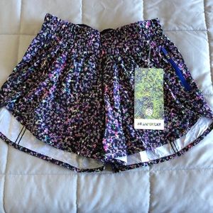 NWT Rare reflective tracker shorts from Seawheeze